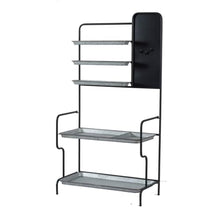 lafengyan Metal Storage Shelf for Outdoor Plants Ideal Size for Kitchen & Craft Room Organization