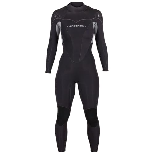 Henderson Women's Thermoprene Pro 5mm Back Zip Wetsuit Black Size 22