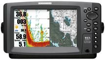 Humminbird 957c Combo 8-Inch Waterproof Marine GPS Chartplotter with Navionics Bundle