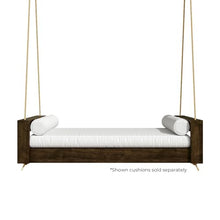Amish Casual The Lancaster Amish Crafted Porch Daybed Swing, Made in The USA from Kiln Dried Pine (4 Foot, Dark Walnut Stain)