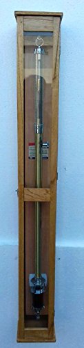 Yantra Fortin Barometer Physics Meteorology with Secured Wooden Case Collectible