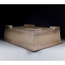 thalo Planter Pots Plant Pots Purple Clay Bonsai Flower Pots Handmade Large Rectangular Pots Clay Green Plant Pots 21in Plant Container Accessories