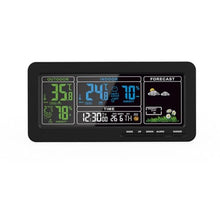 YWMLFZ Weather Clock LED Electronic Alarm Multi-Function Weather Indoor Thermometer