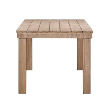 TOV Furniture Cassie Natural 75 Inch Rectangular Outdoor Dining Table