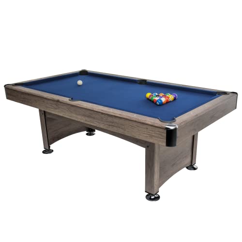 Triumph Sports American Legend Maverick 84” Billiard Table Blue