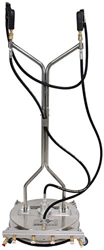 21in. Stainless Steel Surface Cleaner with 4 Nozzle Front Spray Bar 4000PSI
