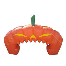 33ft Halloween Inflatable Giant Pumpkin Archway for Outdoor Decoration, Blow Up Inflatable Pumpkin Yard Halloween Decorations Outdoor
