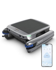Beatbot iSkim Ultra Solar Robotic Pool Skimmer Silver Gray
