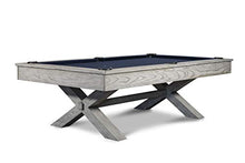 Empire USA Manhattan Slate Pool Table with Premium Billiard Accessories (7FT, Whitewash)
