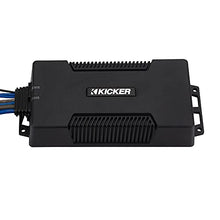 KICKER 10-Inch Loaded Marine Subwoofer with Passive Radiator & 48PXA6001 Amp Bundle