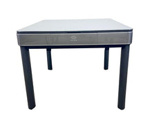 usamjtable Gray Ultra-Thin 4-Legged Automatic Mahjong Table with 40mm Numbered Tiles