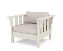 Martha Stewart by POLYWOOD® Acadia Deep Seating Chair in Sand/Dune Burlap