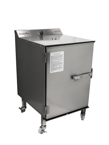Smokin Tex Pro 1400 Electric Smoker Stainless Steel Silver