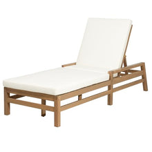 Merax Patio Chaise Lounge Chair Set of 4, Adjustable Lounge Chair Outdoor with 5 Positions, Acacia Wood Patio Lounge Chair with Thick Cushions for Pool Deck Balcony Garden, All-Weather, Light Teak