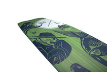 Hyperlite Guara Mens Wakeboard Wood Grain Green 150cm
