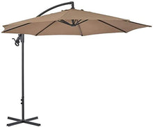 QZQHNYJ Canopies Shade Parasols Cantilever Garden Parasol with Crank and Tilt Function Garden Lawn Garden Outdoor Umbrella Parasols