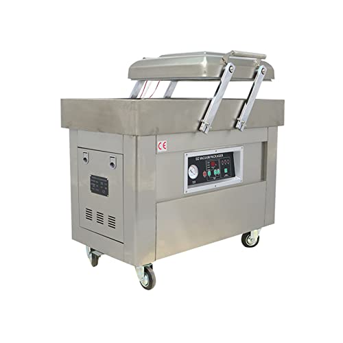 LGXEnzhuo Double Chamber Vacuum Packaging Machine Off-White