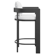 Modway Tahoe Outdoor Patio Bar Height Chair in White