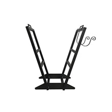DJVHSRI Iron Wood Storage Rack Firewood Rack Firewood Support Rack Wood Stacking Rack Shelf Bracket,