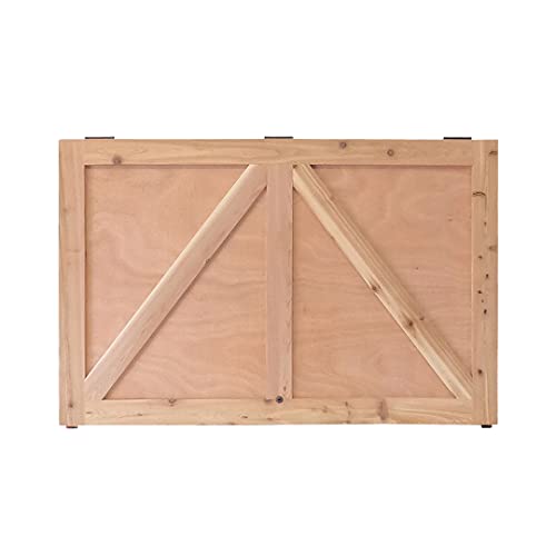 Pergola World Outdoor TV Enclosure Western Red Cedar Unstained/Raw