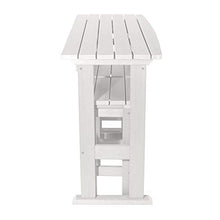 Highwood Lehigh 3pc Counter Height Balcony Dining Set White