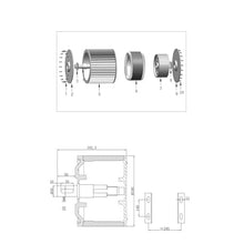 IOKGVEDD Wind Generator, Wind Power Generator High Efficiency 1kw 24v 48v 96v 500RPM Permanent Magnet Alternator 50hz Motor-Based Home Use Three Phase AC Direct Shaft Tapered Rare Earth,for Home(96V)