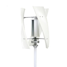 12000W Wind Power Turbine Generator Set,12V 24V 48V 220V Wind Turbine Generator with Controller for Home Wind Solar-3 Blade(White),220v