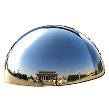 LXLIGHTS RT-OSXE Reflective Garden Gazing Balls, 2mm Thick Hemisphere Stainless Steel Hollow Mirror Polished Orb. Suitable for Home Garden Office Shopping Centre Decorations, 18 Sizes