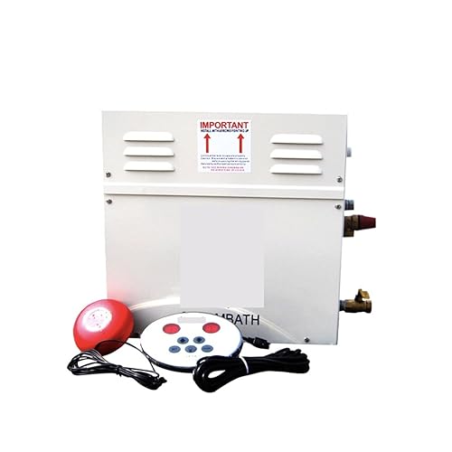 POGHDBXA Sauna Accessories, Shower Generator, 15KW, Household Bath, Dry Flow Oven for Sauna, Digital Wet Controller SPA and Machine