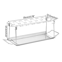 OEKFVCHVZ 14 Slots Stainless Steel Metal Roaster Stand for Smoker Grill Oven, Dishwasher Safe, BBQ, Picnic