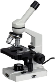 AmScope M600-TK50 40X-1000X Advanced Compound Microscope with 3D-Stage, Book, Slides & Carrying Case
