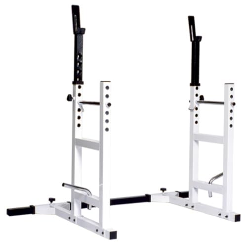 York Barbell YORK Pro Series 204 Squat Rack Barbell Support White