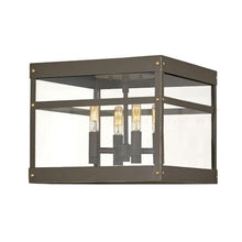 Bailey Street Home 4 Light Medium Outdoor Flush Mount in Transitional Style 12 inches Wide by 12 inches High-Oil Rubbed Bronze Finish Transitional Outdoor Ceiling 81-Bel-3088087