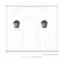 Livex Hathaway 4-Light Outdoor Wall Lantern Bronze