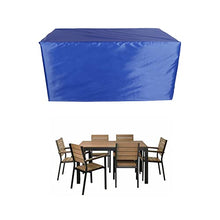 SCNSYL Patio Furniture Covers 98x43x35in, Waterproof Outdoor Furniture Cover, Windproof Dustproof Outdoor Table and Chair Set Cover, Durable Patio Furniture Cover, Rectangle
