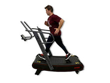SB Fitness Equipment CT400 Self Generated Curved Commercial Exercise Treadmill Black