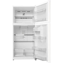 Midea MRT18D3BWW 18 Cu. Ft. White Garage Ready Top Freezer Refrigerator
