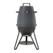 Kandu Outdoor Vertical Cooking Charcoal Oven Grill, Coal Grey