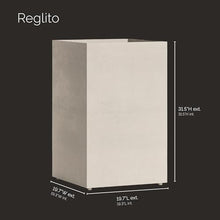 COSAPOTS Reglito Tall Square Planter for Outdoor Plants, Indoor/Outdoor