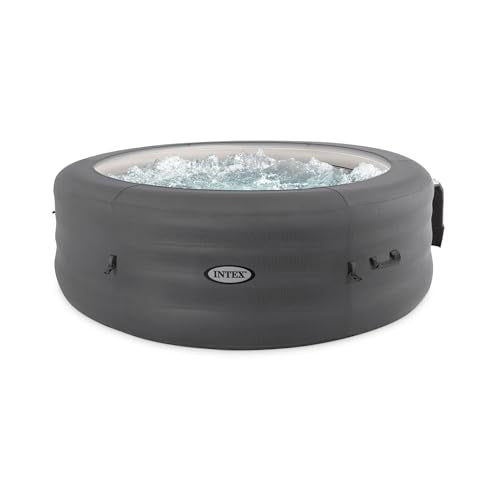 INTEX SimpleSpa 6 Person Inflatable Hot Tub, Portable Spa with 140 Jets