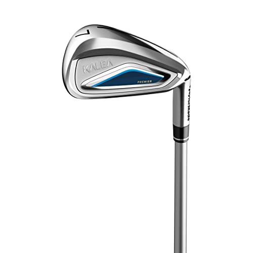 TaylorMade Kalea Premier 5-6 Rescue, 7-PW, SW Right-Hand Combo Set Silver/Blue