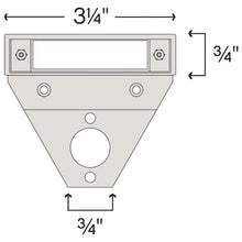 Hinkley Nuvi Small Deck Sconce 10-Pack - Vinyl Alloy, Composite Polycarbonate Lens, Integrated LED, Horizontal Illumination - Titanium Finish