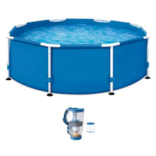 8ft x 30in Outdoor Activity Round Frame Above Ground Swimming Pool Set