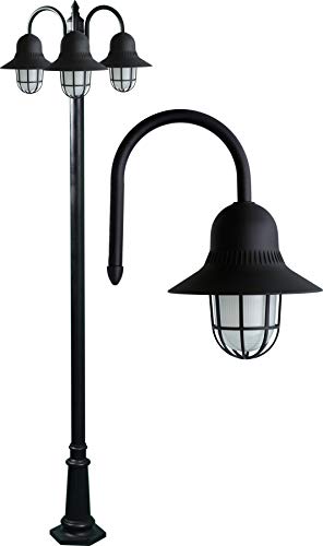 DABMAR LIGHTING INC Marquee 3-Light Post Fixture GM9920-B