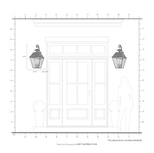 Livex Mansfield 4-Light Outdoor Wall Lantern Bronze