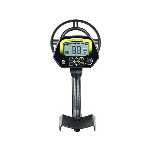 JIQHOHX Underground Metal Detector, Underground Metal Detector Waterproof Jewelry Treasure Gold Digger Hunter Adjustable Finder High Accuracy Lightweight