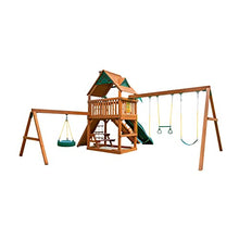 Gorilla Playsets Frontier Wood Swing Set Cedar