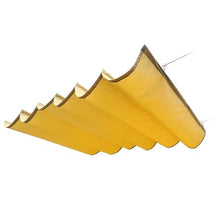 ZCBYBT Wave Shade Sail Retractable Sun Cover Canopy for Lawn Party, 95% UV Block HDPE Shade Cloth Net,E,1.7mx4.2m