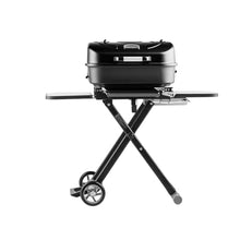 Portable Charcoal Grill, Adjustable Heights, Foldable with Thermometer