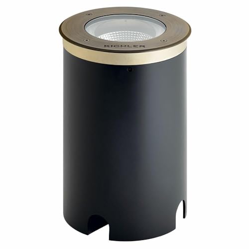 Kichler Landscape LED 10 Watt In Ground Accent Light Centenial Brass